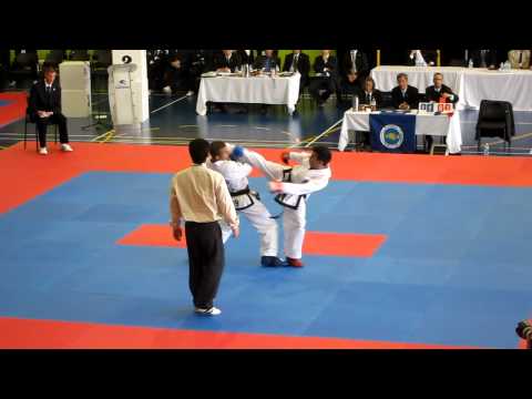 Microweight Sparring Finals Round 2 - 2012 ITF Taekwon-Do World Championships