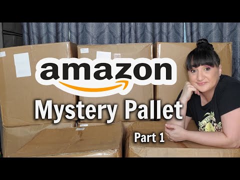 Unboxing A  Huge AMAZON Mystery Pallet | 600 Items | Part 1