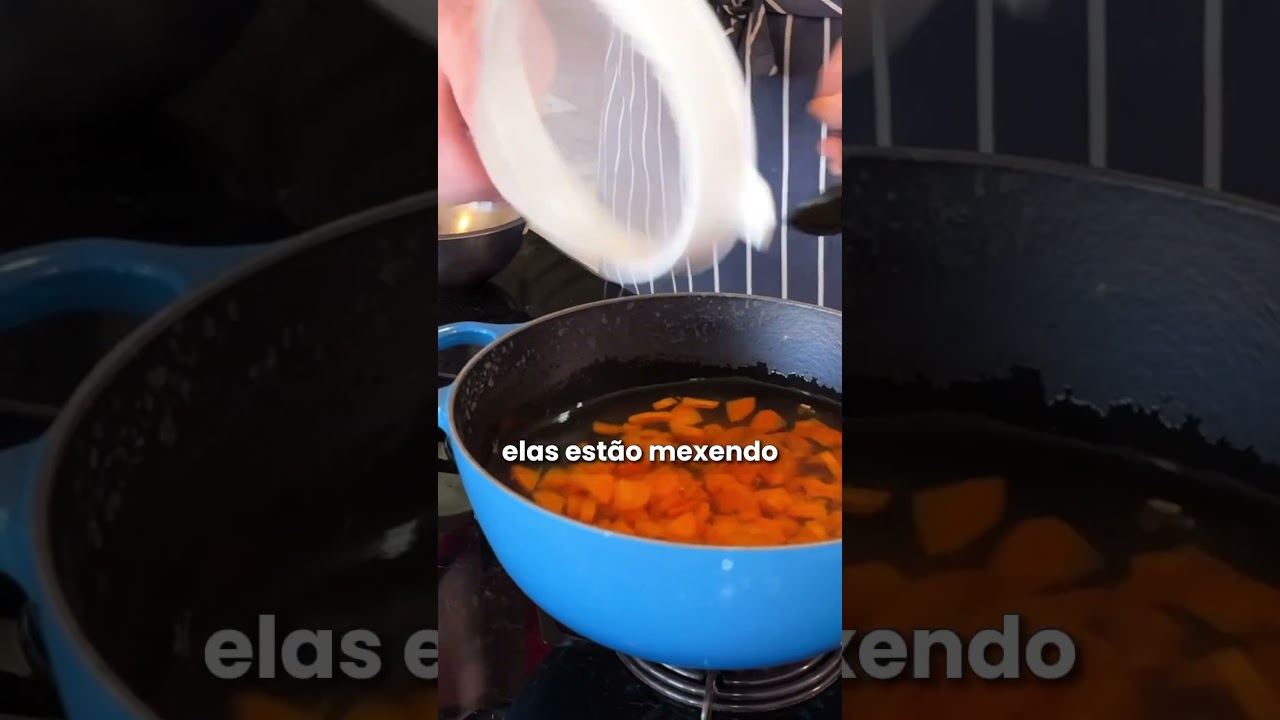 O branqueamento deixa ela pré-cozida, não precisa armazenar na água e ainda preserva a cor e sabor!