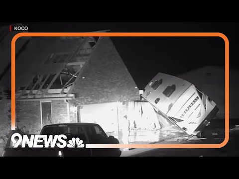 Tornado rips through Oklahoma city
