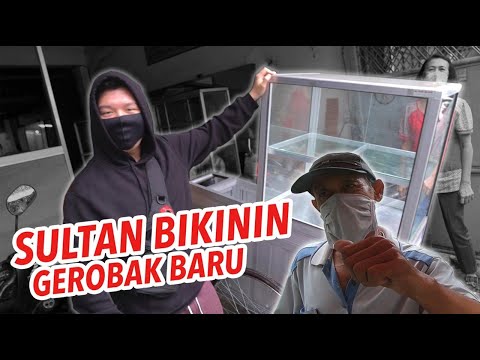 JUALAN MAKANAN TAPI RESEPNYA DIBAGIIN, SULTAN KASIH GEROBAK BARU!! I TRS 24