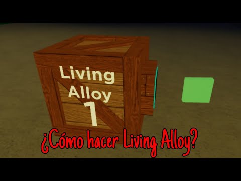 ¿Cómo hacer Living Alloy? T3 | Factory Simulator Roblox Español