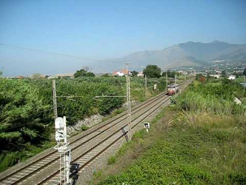 Invio E656.451 Roma Smistamento - Torre A. Centrale a Minturno Scauri