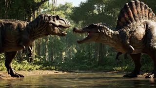 T. Rex vs Spinosaurus 🦖 | The Ultimate Dinosaur Battle
