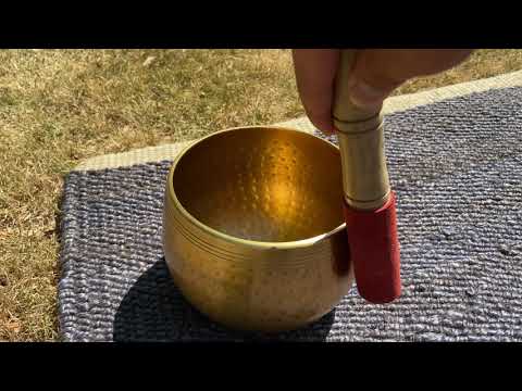 Deep Brass Singing Bowl