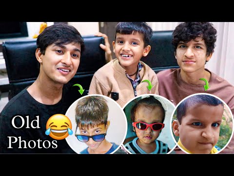 Reacting to our old photos and videos 😂