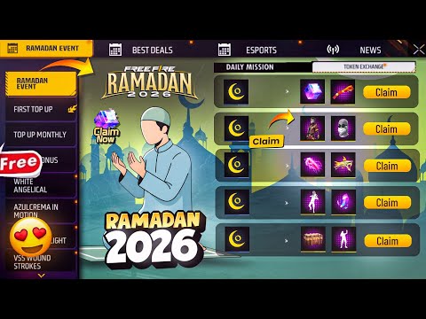 রামাদান স্পেশাল🤩ফ্রি ম্যাজিক কিউব আসছে || Magic Cube event Free Fire|| Ramadan Event Free Fire