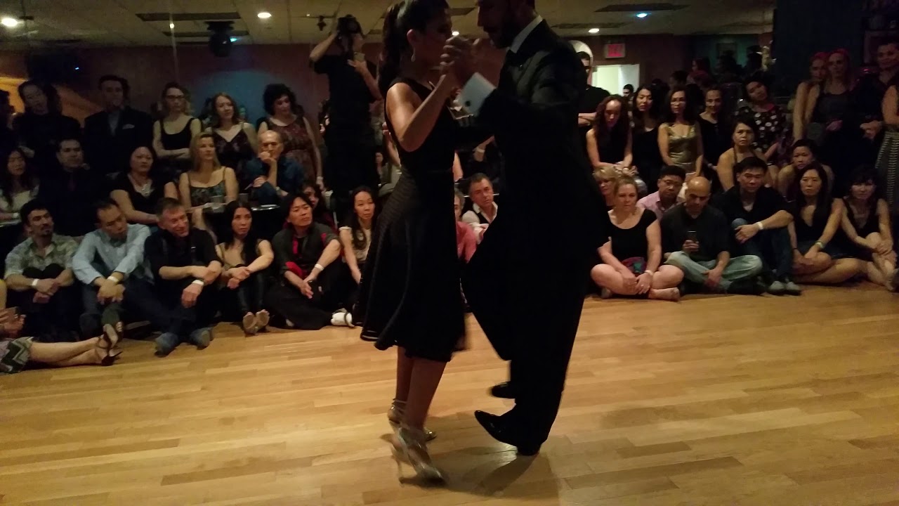 Argentine tango: Virginia Gomez and Christian Marquez “Los Totis” - Tormenta (Lyrics)