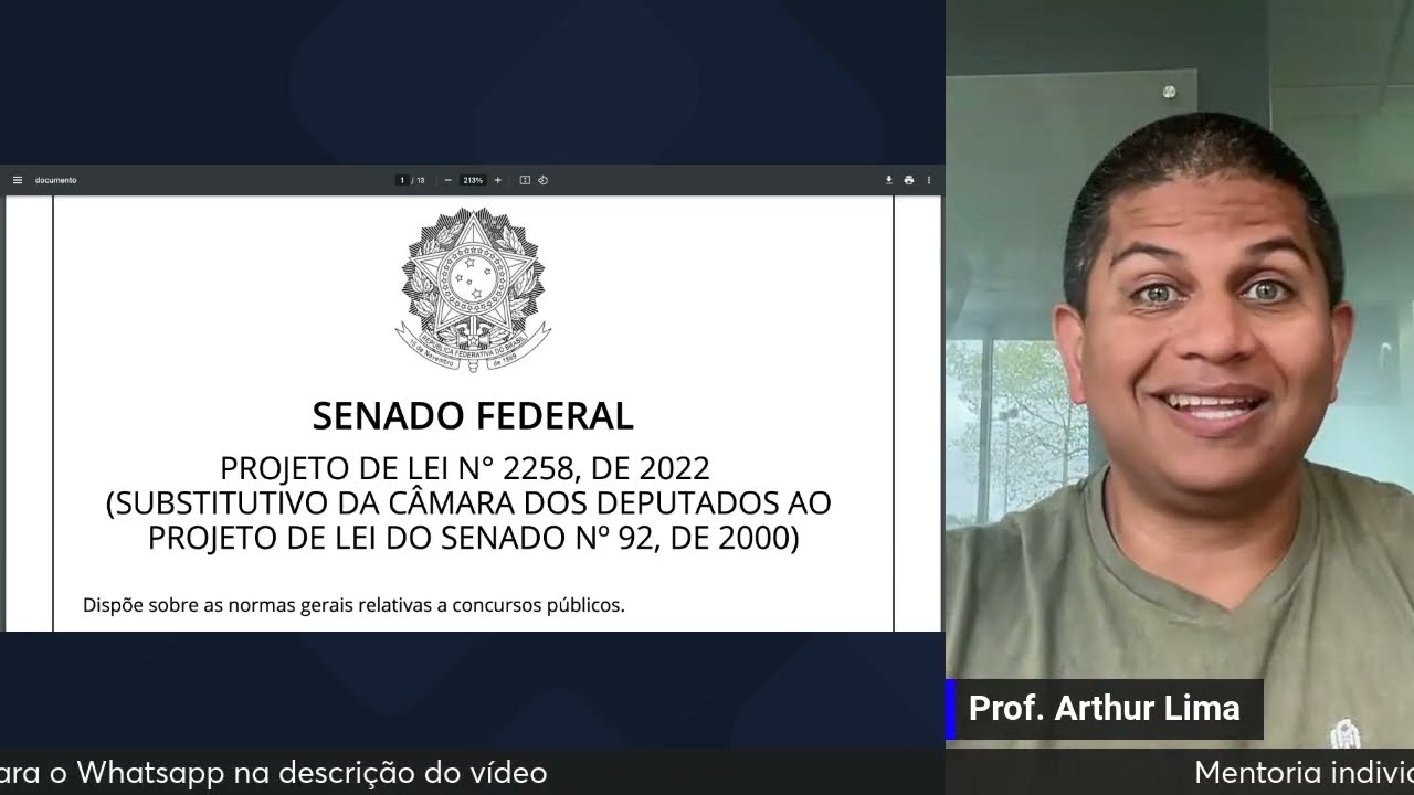 NOVO CNU 2025 E LEI GERAL DOS CONCURSOS APROVADA!