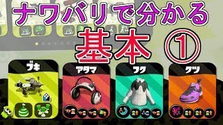 【シマネ】ナワバリで分かる！スプラの基本①「塗り方」【スプラトゥーン2】