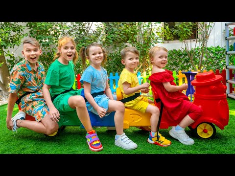 Lustige Herausforderung für Kinder | Vania und Mania retten Papa | Vania Mania De