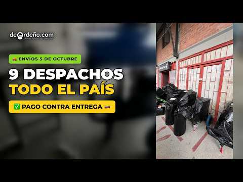 🚚 Envíos 5 de octubre: Twin Car Premium, 3 Ecomilk Pro y picapasto a 9 destinos | CONTRA ENTREGA