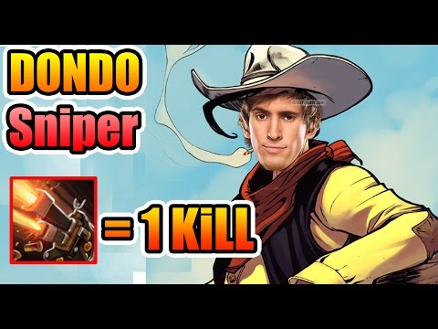 One SHOT One KILL - Dendi Sniper Dota 2 7.03