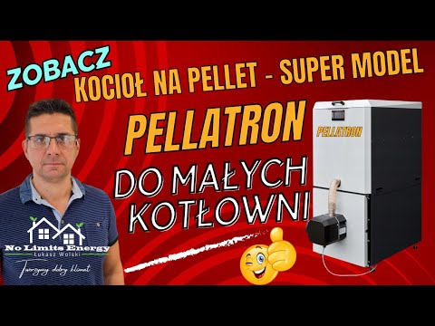 🔥Pellatron kocioł  na pellet z samoczyszczącym palnikiem KIPI w małej kotłowni #kociołnapellet