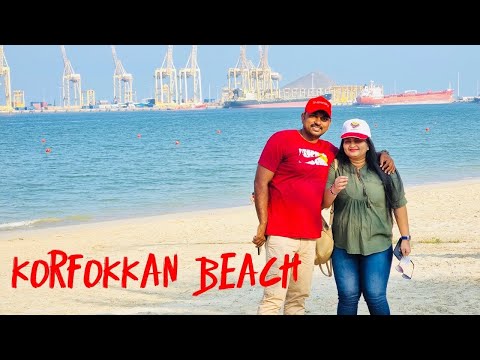 KORFOKkAN beach 🏖!paradise of 🇦🇪 , parasailing 🪂 Maldives of uae , jetski