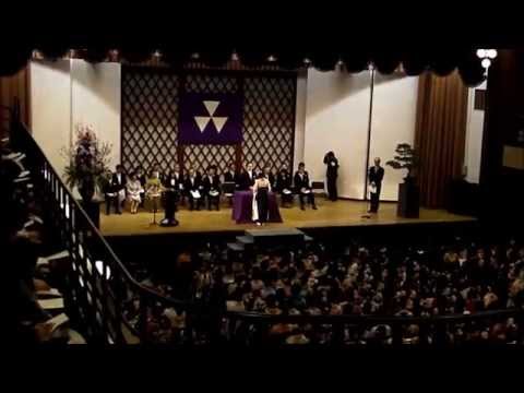 【同志社女子大学】2014年度卒業式・学位授与式・修了証書授与式