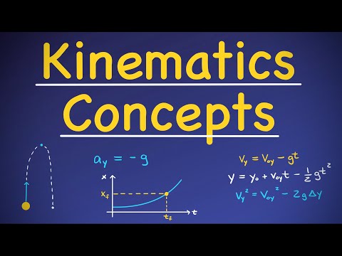 Kinematics in One Dimension [Basic Concepts]