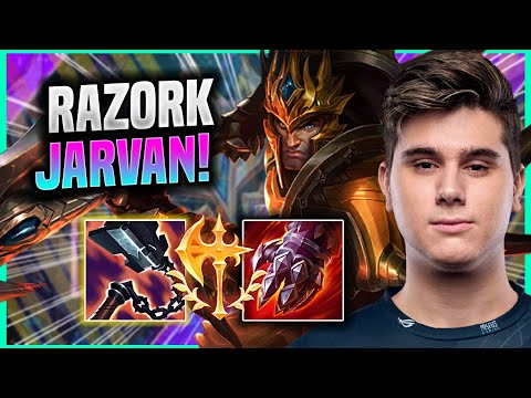 LEARN HOW TO PLAY JARVAN IV JUNGLE LIKE A PRO! - MSF Razork Plays Jarvan IV JUNGLE vs Kha'Zix! |