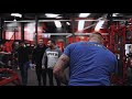 Ash Broughton at Andy Bolton’s deadlift challenge 2019