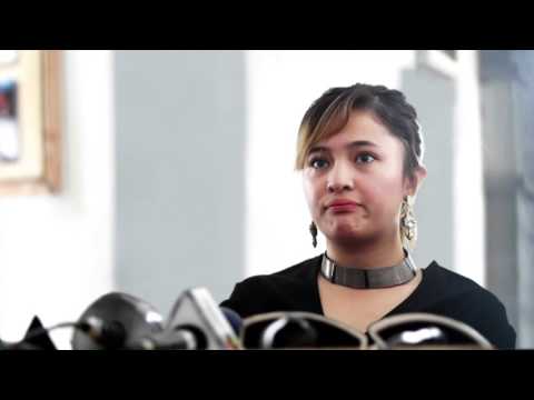 Potret Marshanda dengan keluarganya