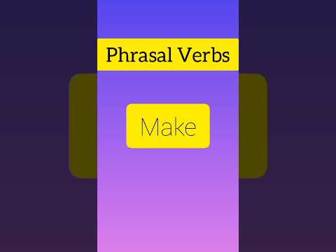 Phrasal Verbs " Make " #trending #phrasalverbs #phrases #idiomas #ssccgl #sscchsl #bankingexams #yt
