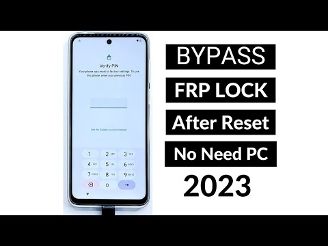 How To Skip Google Verification After Reset 2023 | No Need Pc