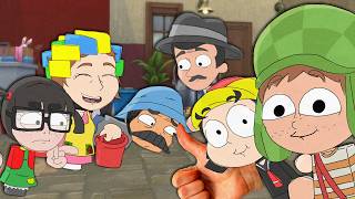 Compilado de Chaves Animado #chaves #shorts #animação 