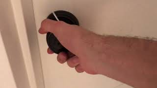 How to open a locked door inside your house - locked out