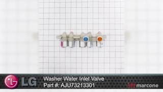 LG Washer Water Inlet Valve Part # AJU73213301