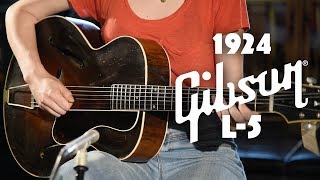 Video thumbnail for 1924 Gibson L-5 signed by Lloyd Loar played by Molly Tuttle by Carter Vintage Guitars