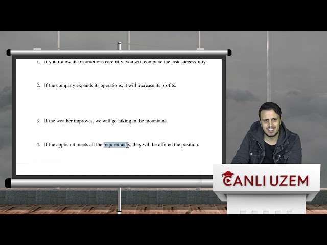 Conditionals (Koşul Cümleleri)