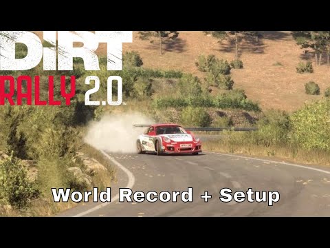 Dirt Rally 2.0 World Record + Setup Porsche 911 Ascenso Bosque Montverd, Spain