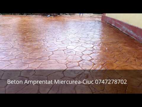 Beton Amprentat Miercurea-Ciuc 0747278702