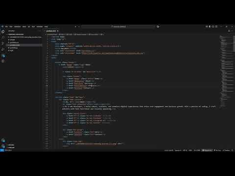 ✅ Bootstrap Complete Portfolio Website Tutorial | Step-by-Step Responsive Portfolio
