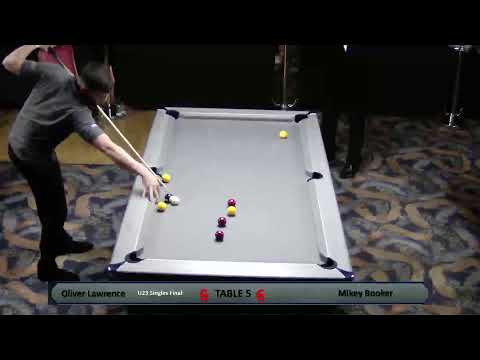 2022 U23 Singles Final Oliver Lawrence vs Mikey Booker