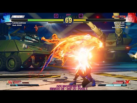 [SFVCE] NCH Bropanga EU - S05D01 - Pool C - Maître Lâm vs Lock_M - Game 04