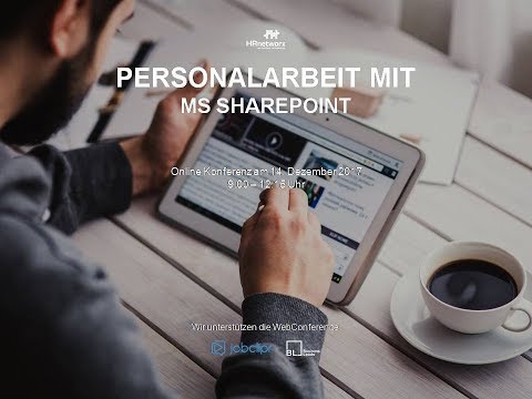 WebConference  Personalarbeit mit MS SharePoint am 14. Dezember 2017