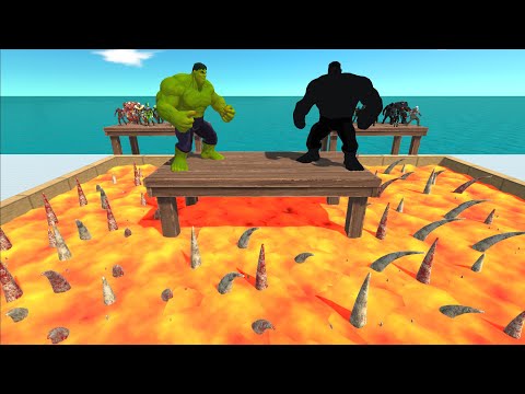 Superhero vs Dark Itself On Thorny Table - ARBS