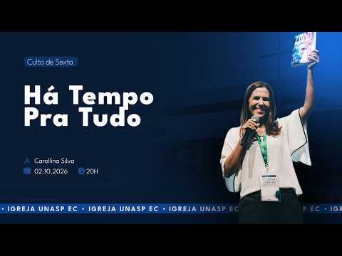 🔵 Há Tempo Pra Tudo | Carolina Silva
