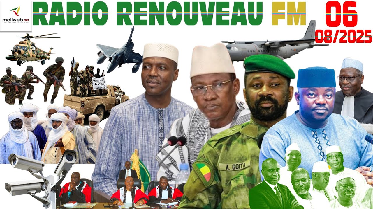 La Revue de Presse de la RADIO RENOUVEAU FM du 06 Août 2025