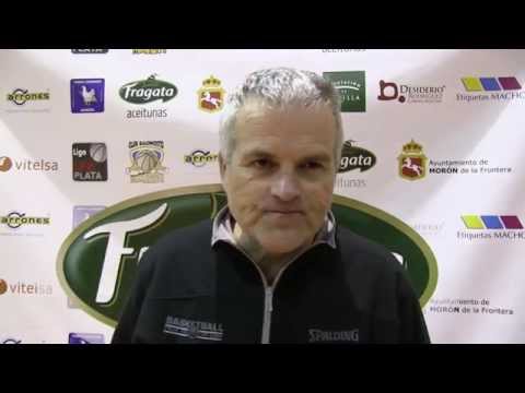 Entrevista a Javier Fijo, entrenador del Aceitunas Fragata Morón