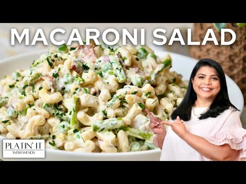 Super CREAMY Macaroni Salad | Spring Macaroni Salad