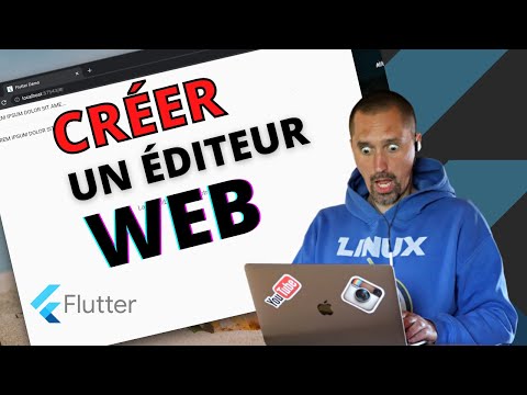 Flutter Coder un éditeur de texte