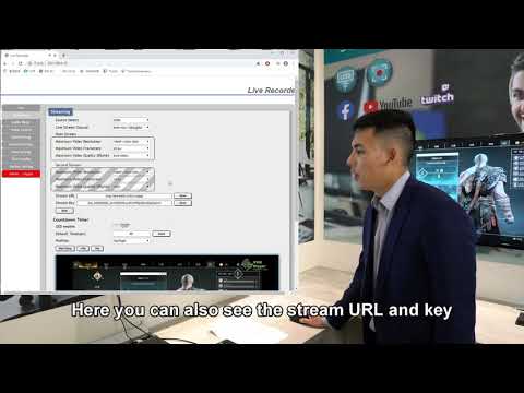 Lecture Recording And Live Streaming System