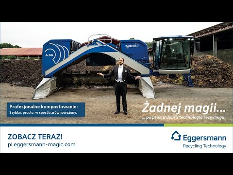 Eggersmann - Kompostowanie z przerzucarką pryzmy trójkątnej
