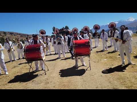 Recepción de la Banda Hijos de Quenuayoc huaraz  caserio Ranra ucro Recuay Ancash 2026