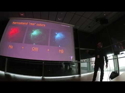 CEDIC 2019: Creating near true color images for nebulae from narrow band data using PixInsight