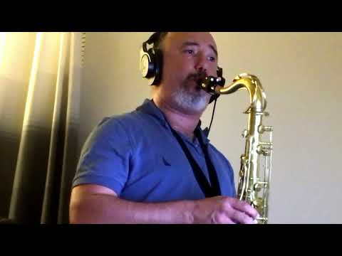 Tenor Sax Latin cover of Benjamin Harrison's backing track ""Inner Fire" - BJT #107"
