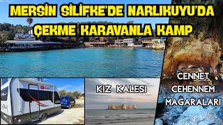 Karavanla Türkiye Turu | Mersin Silifke Narlıkuyu'da Karavanla Kamp | Cennet Ceh