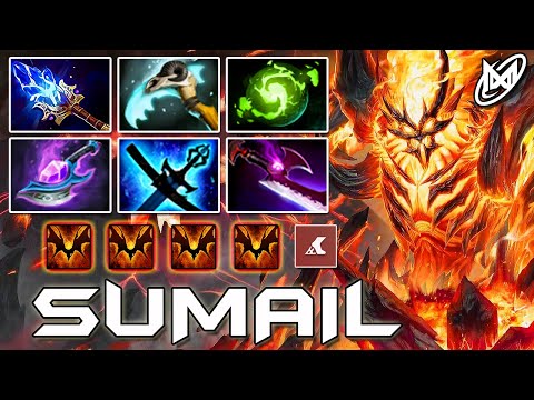 SumaiL Shadow Fiend Mid FULL Gameplay | 14/4/14 Pro Dota 2 Carry Performance!